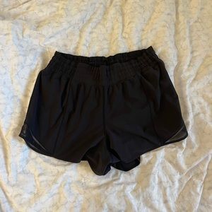 Lululemon hotty hot high rise long shorts